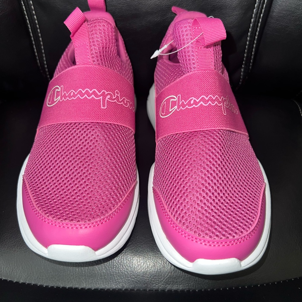 Champion Kids' Pink Slip-On Sneakers 👟 Never Worn don’t have tags nor box